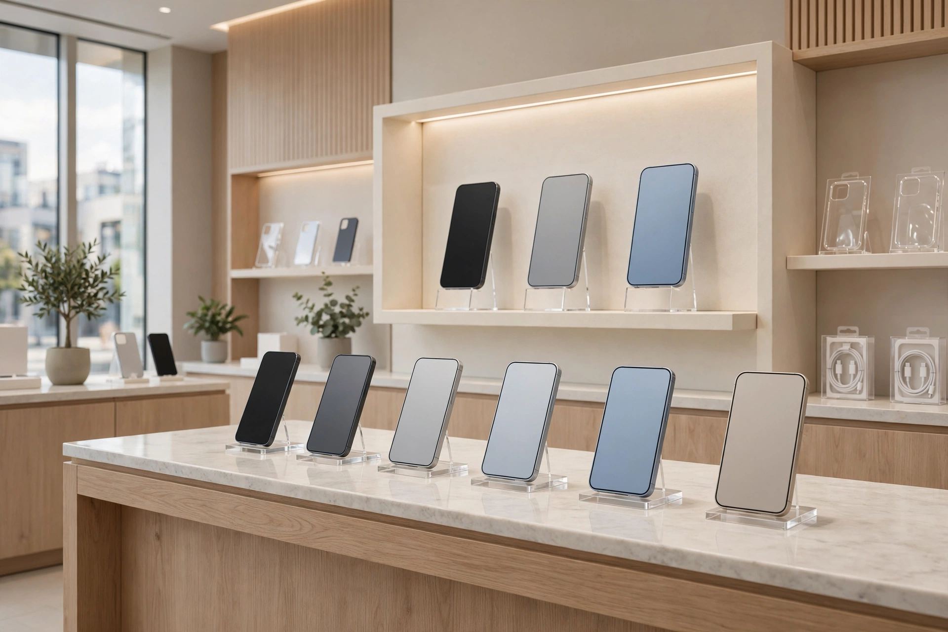 Phone display